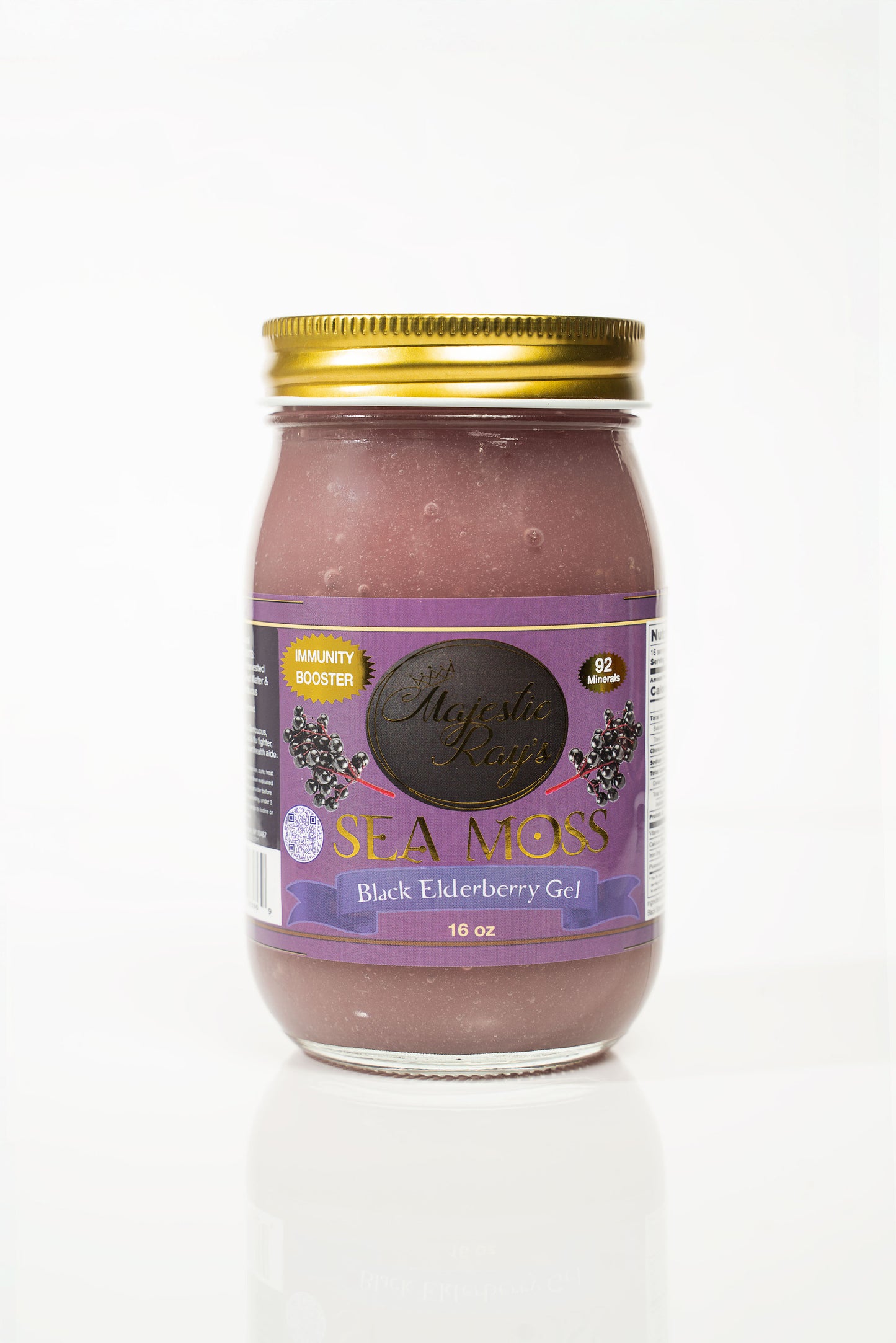 Sea Moss Specialty Gels 16 oz, (Case of 6) per flavor.