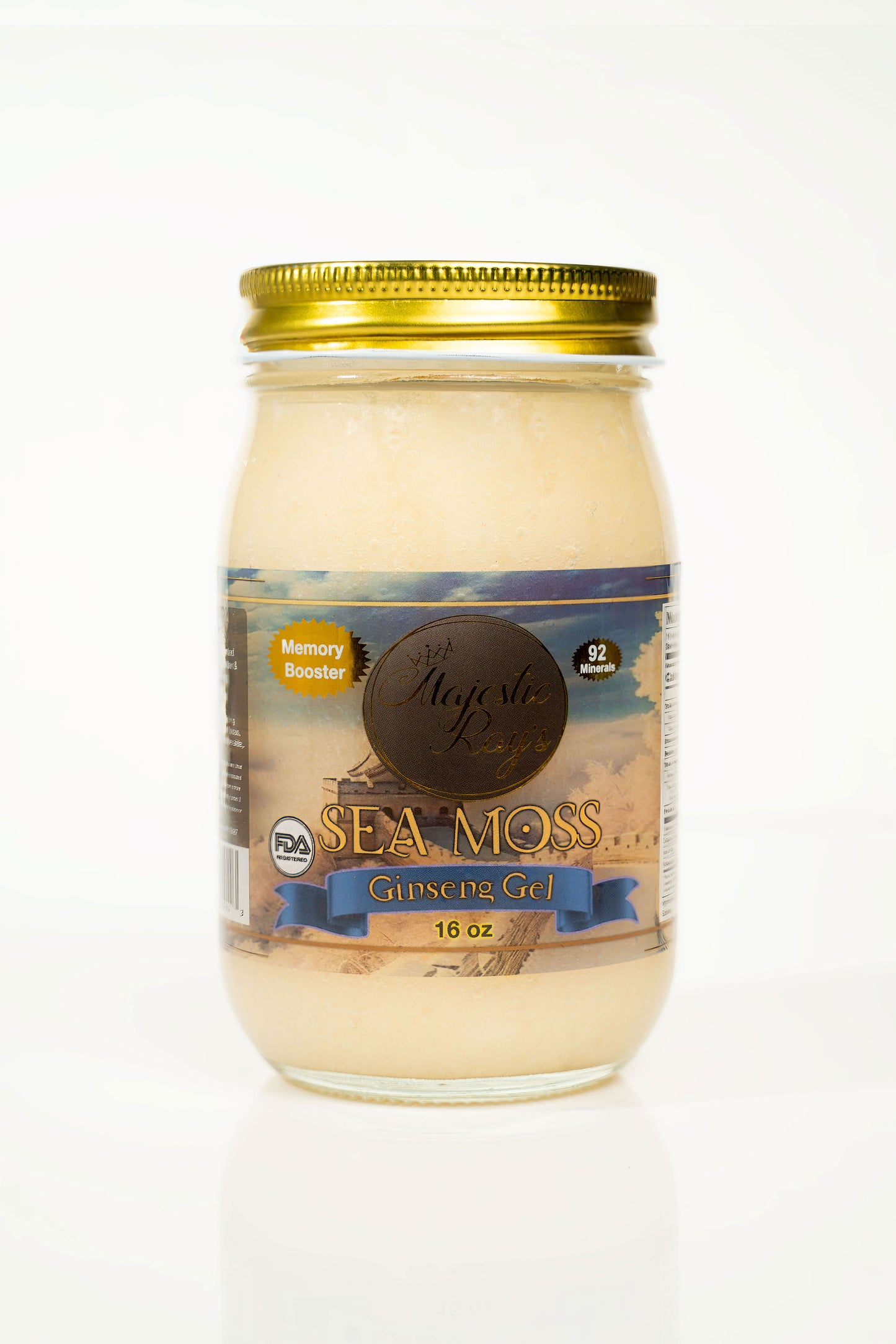 Sea Moss Specialty Gels 16 oz, (Case of 6) per flavor.
