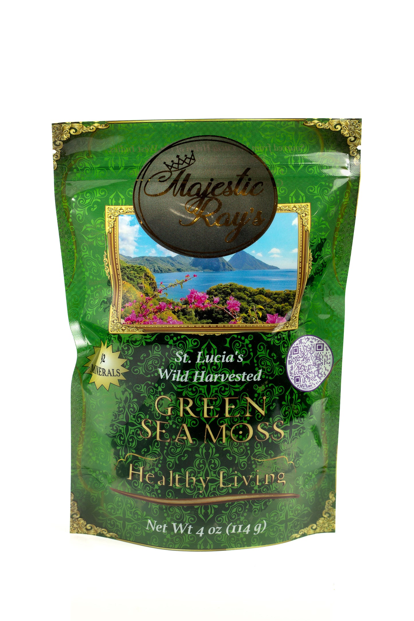 Sea Moss, 4 oz Bag (Case of 12) per type/color.