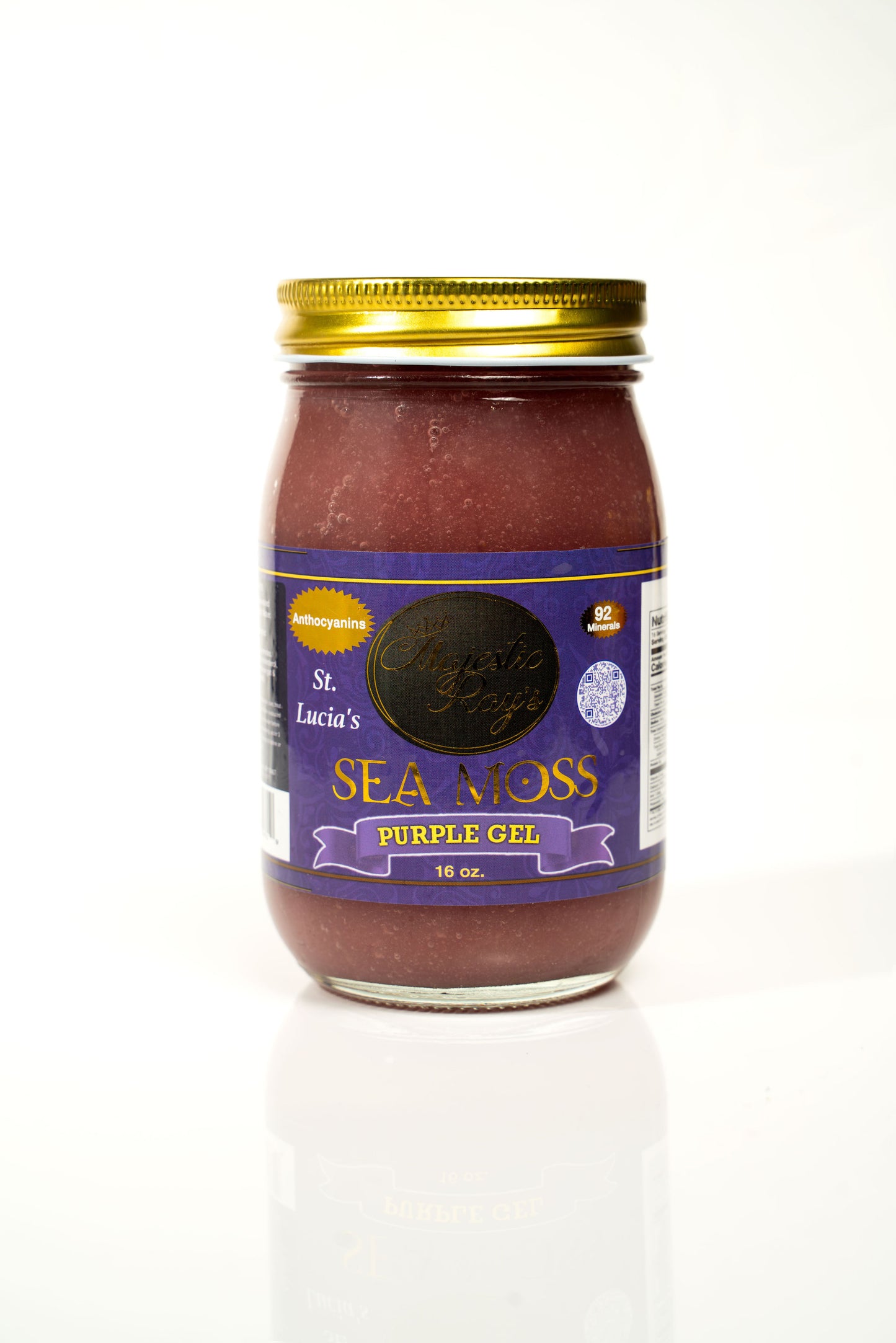 Sea Moss Gels 16 oz, (Case of 6) per flavor.