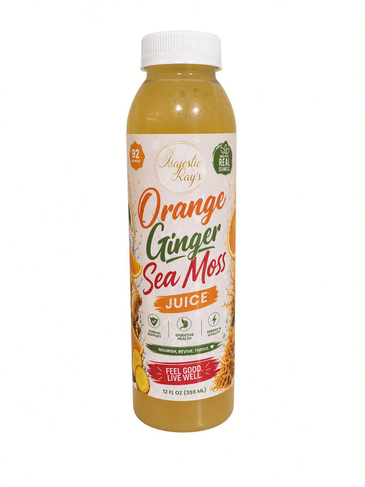 Sea Moss Ginger Juices (Case of 6 ) Per Flavor