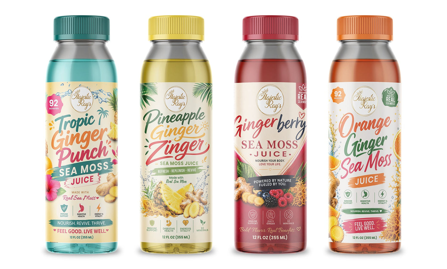 Sea Moss Ginger Juices  COMING SOON