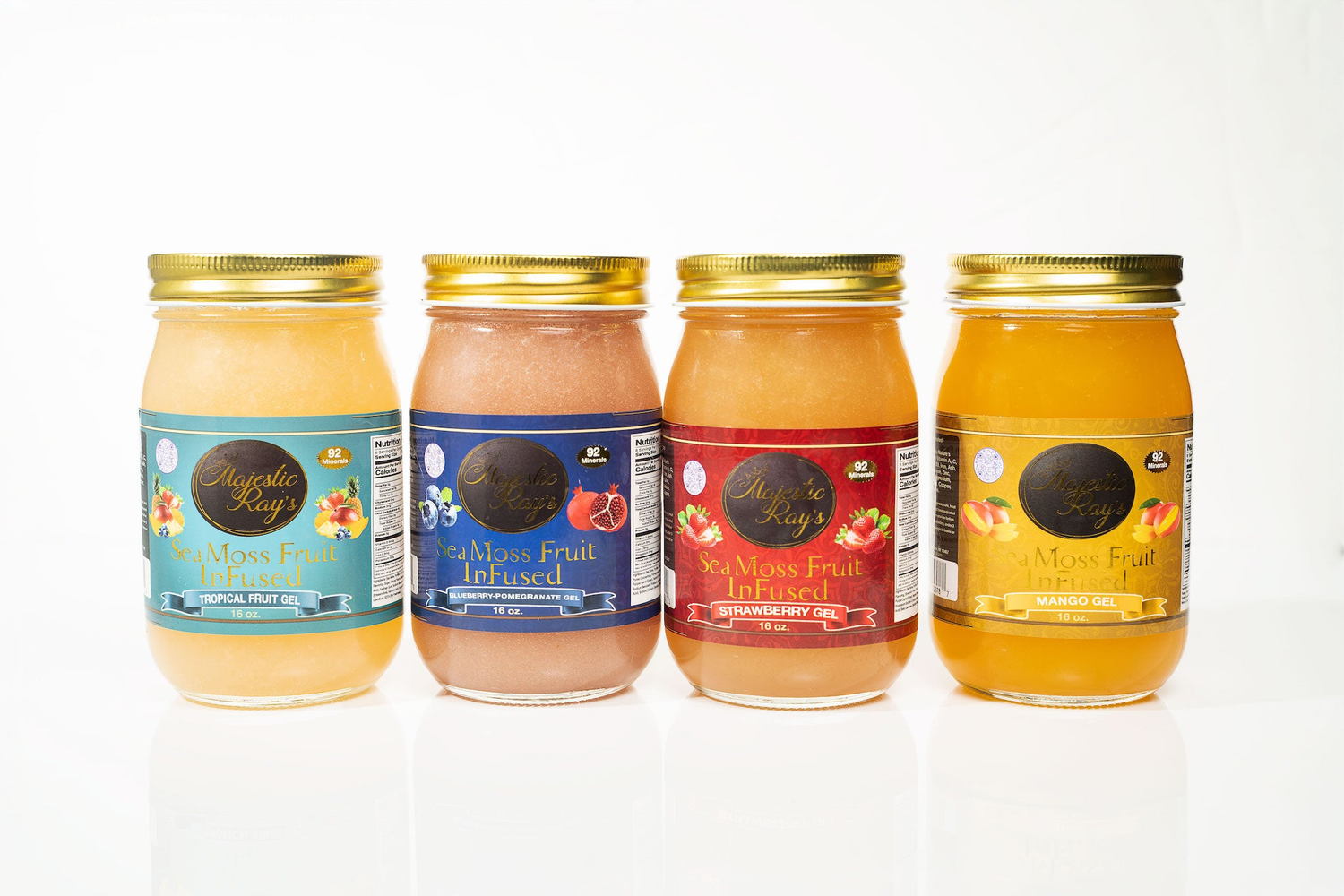 Sea Moss Fruit Infused Gels