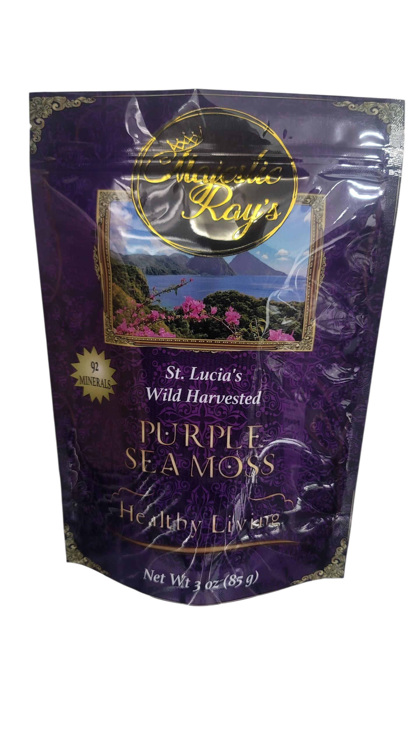 Sea Moss Bags (Case of 12) per type/color.