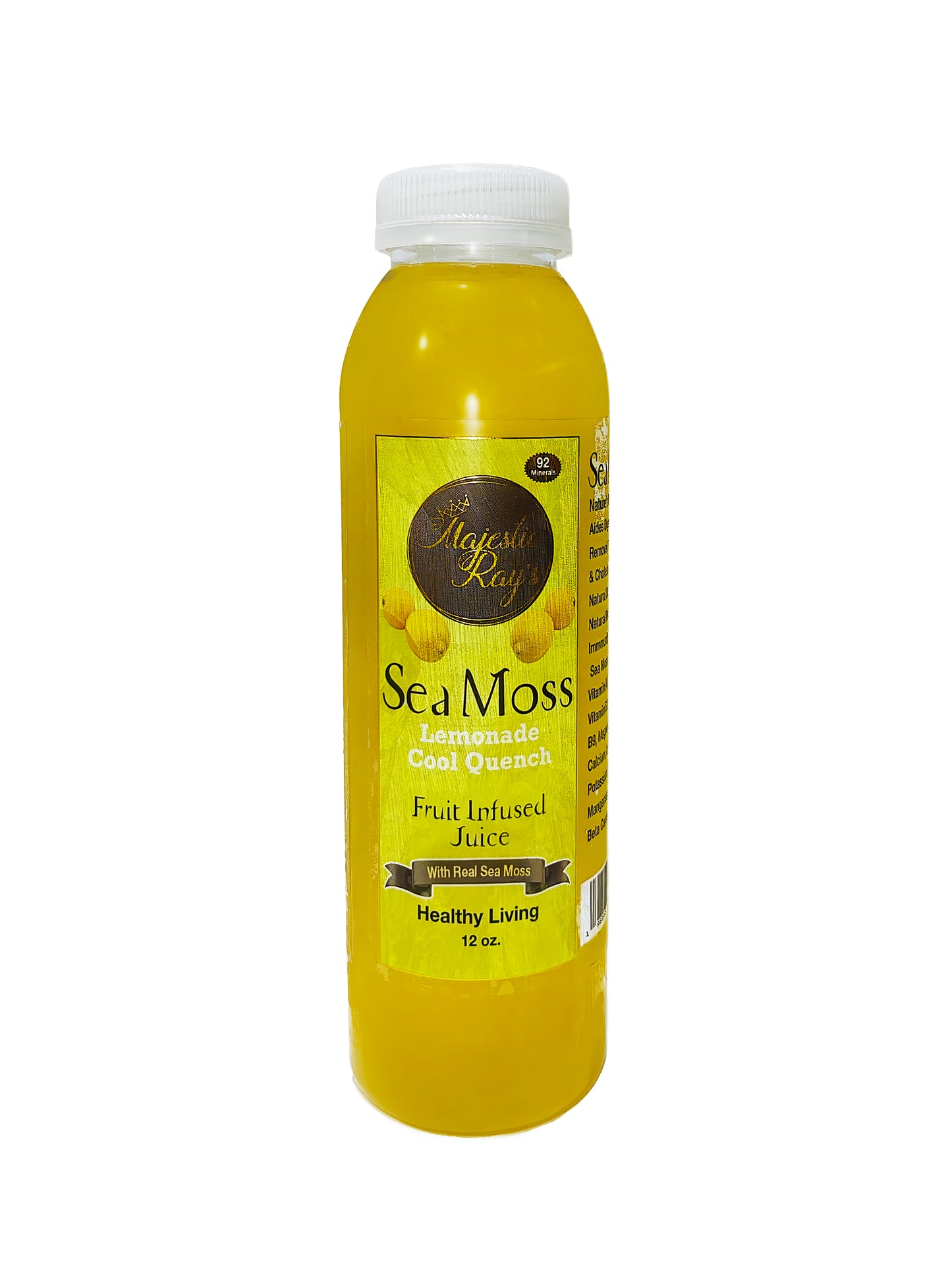 Sea Moss Fruit Infused Juice 12 oz, Wholesale.