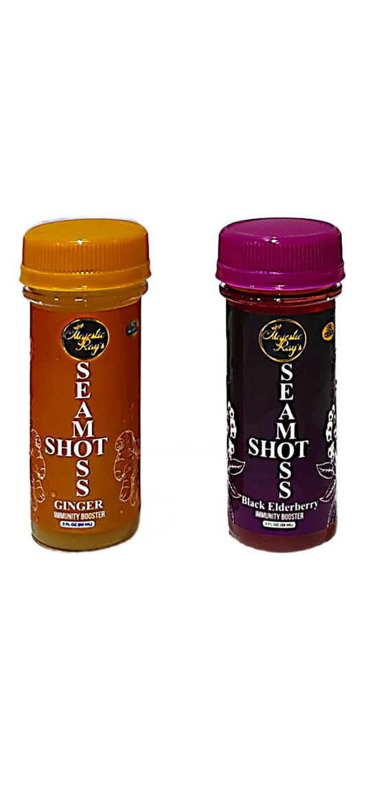 Sea Moss Immunity Booster Shots 2 oz, (Case of 12) per flavor.