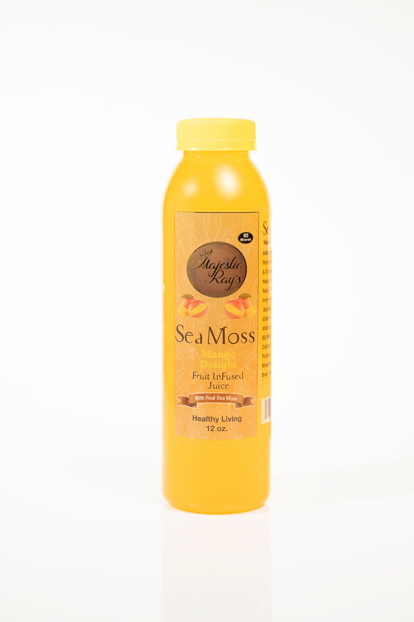Sea Moss Fruit Infused Juice 12 oz, Wholesale.