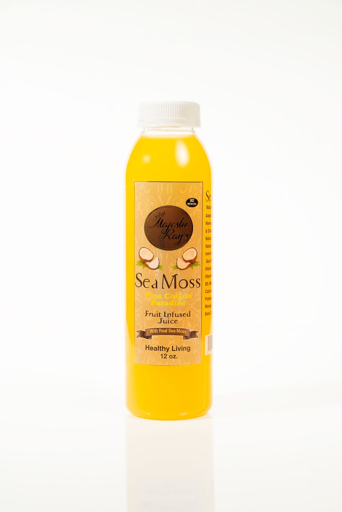 Sea Moss Fruit Infused Juice 12 oz, Wholesale.