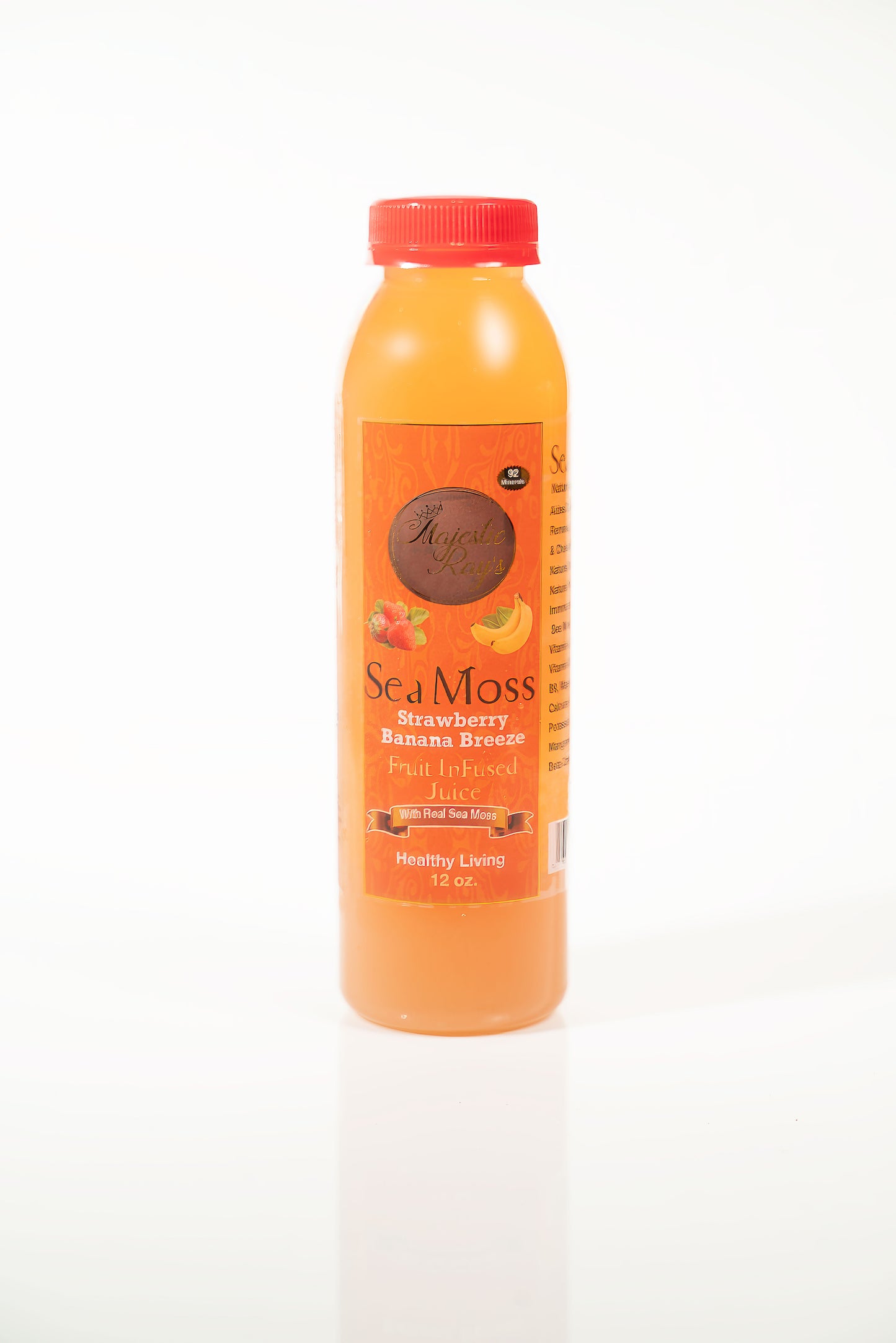 Sea Moss Fruit Infused Juice 12 oz, Wholesale.