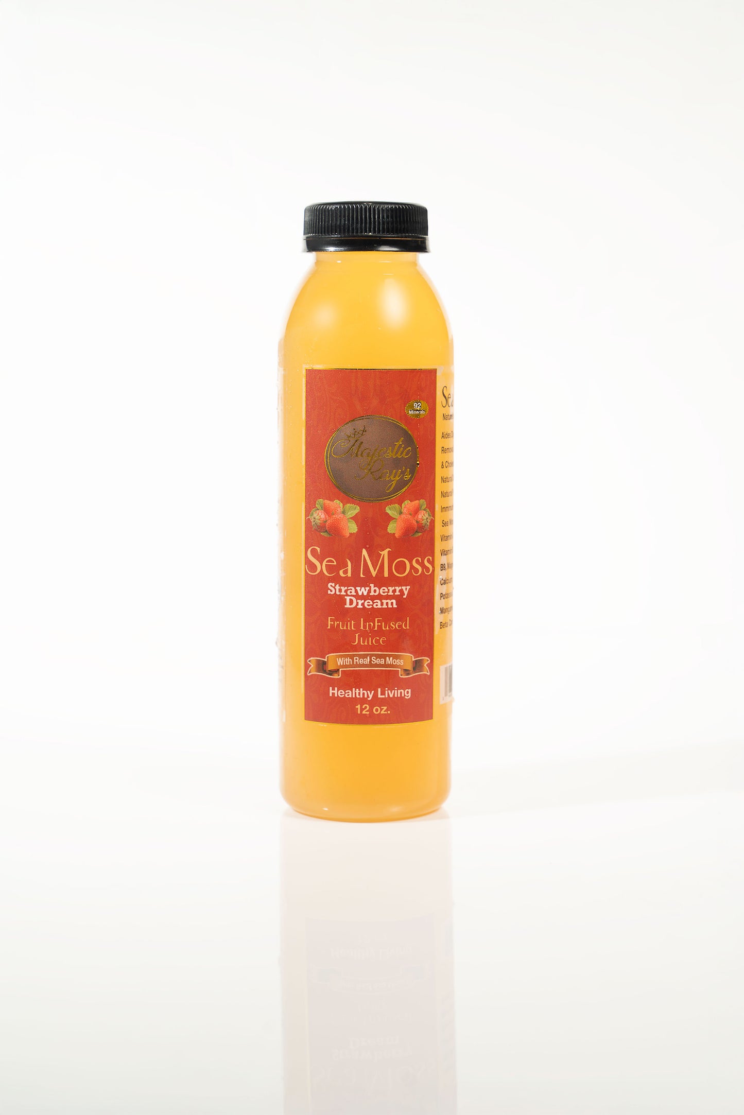 Sea Moss Fruit Infused Juice 12 oz, Wholesale.
