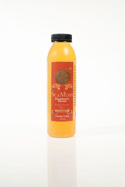 Sea Moss Fruit Infused Juice 12 oz, Wholesale.