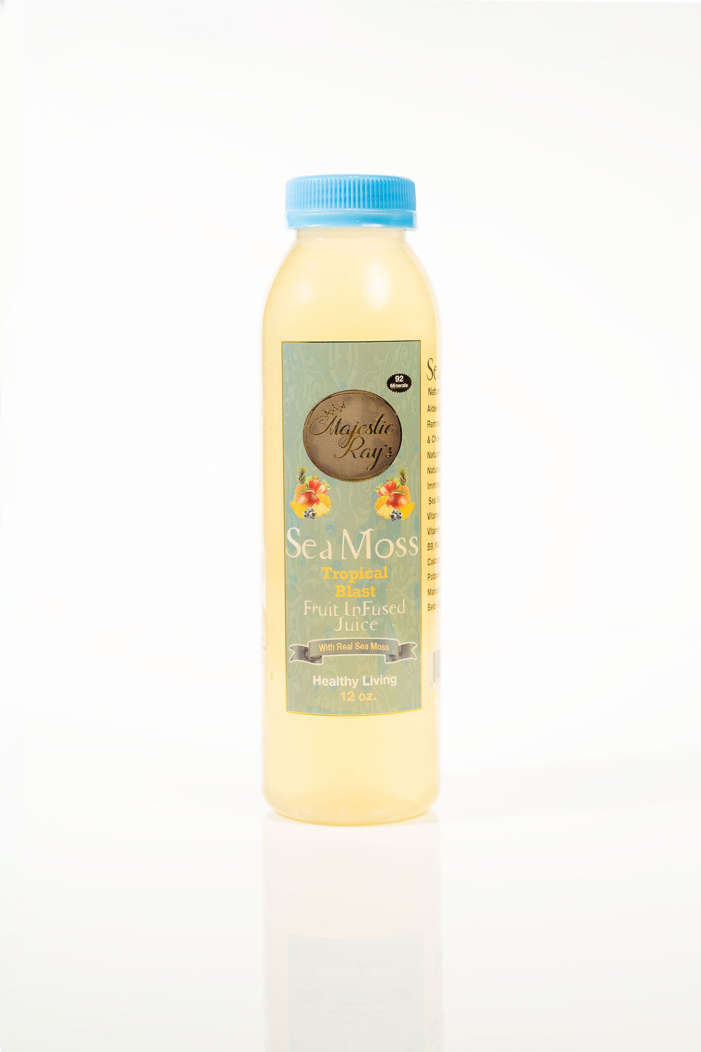 Sea Moss Fruit Infused Juice 12 oz, Wholesale.