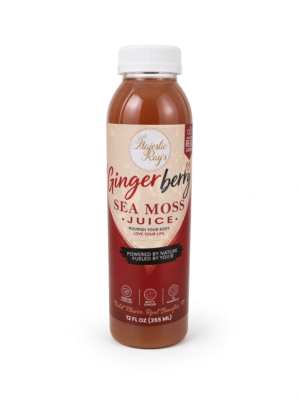 Sea Moss Ginger Juices (Case of 6 ) Per Flavor