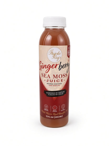Sea Moss Ginger Juices (Case of 6 ) Per Flavor