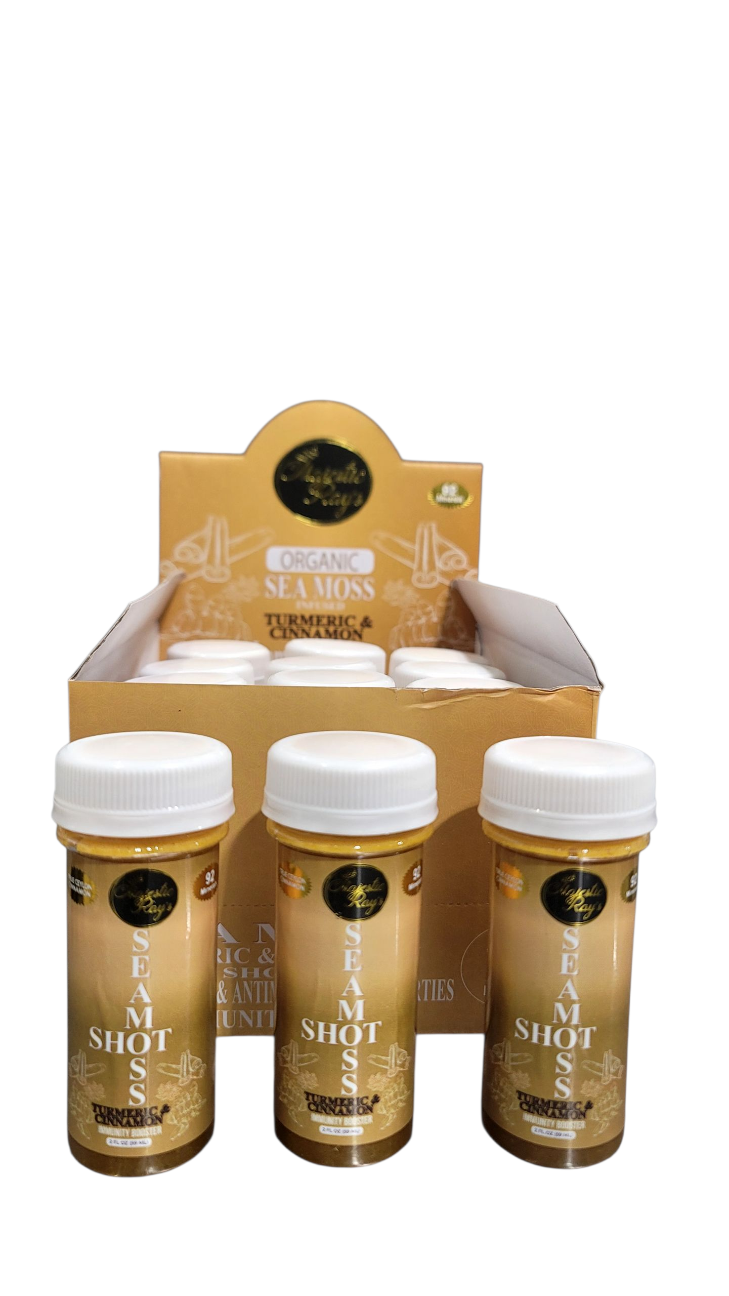 Sea Moss Immunity Booster Shots (Shots comes 12 in a box)