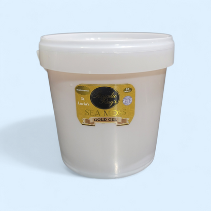 One Gallon Gold Sea Moss Tub