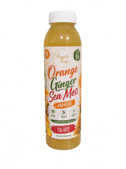 Sea Moss Ginger Juices (Case of 6 ) Per Flavor